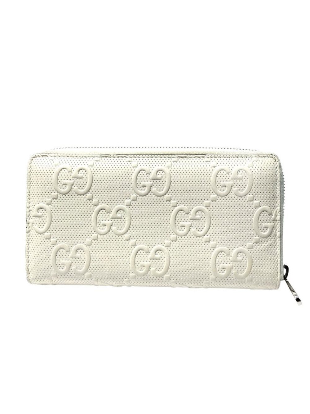 Gucci Zip Around GG Embossed Wallet Leather - Picture 2 of 9